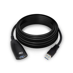 AC6105 | USB 2.0 Booster | 5m | Zwart