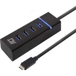 AC6415 | Interface Hub | USB 3.2 Gen 1 (3.1 Gen 1) Type-C | 5000 Mbit/s | Zwart