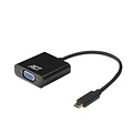 ACT AC7300 | USB-C naar VGA Adapter | 0,15 m | Zwart