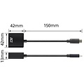 ACT AC7300 | USB-C naar VGA Adapter | 0,15 m | Zwart