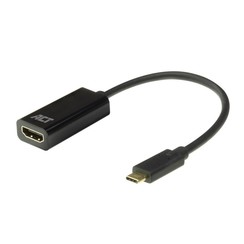 AC7310 | USB-C naar HDMI Adapter | 0,15 m | Zwart