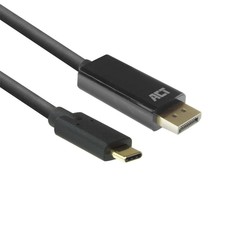 AC7325 | USB-C naar DisplayPort Kabel | 2 m | Zwart