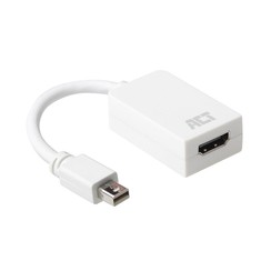 AC7525 | Mini DisplayPort naar HDMI Adapter | 0,15 m | Wit
