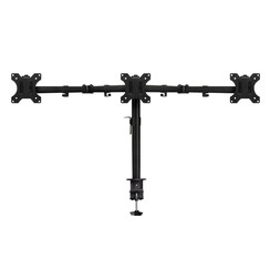 AC8303 | Verstelbare Monitor-bureaubeugel | Tot 27" | Max 7kg | VESA 100x100 | 2 Monitoren