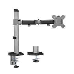 AC8335 flat panel bureau steun 81,3 cm (32") Klem/doorvoer Zilver