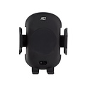 ACT AC9010 | Telefoonhouder voor in de Auto met Draadloos Opladen | Zwart