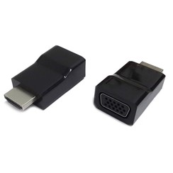 A-HDMI-VGA-001 tussenstuk voor kabels Zwart