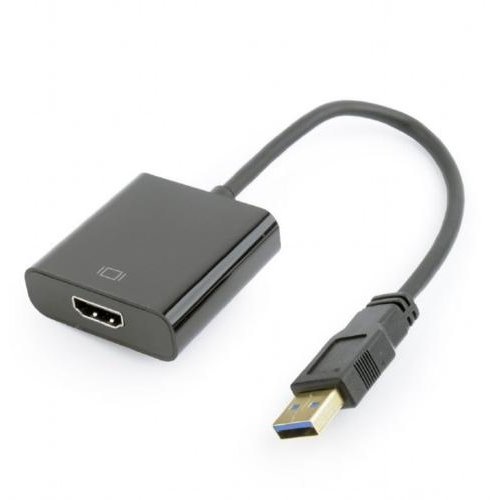 Gembird grafische adapter | USB naar HDMI | 1920 x 1080 pixels | Zwart | A-USB3-HDMI-02
