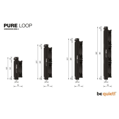 be quiet! PURE LOOP 280mm | All-in-One CPU Waterkoeler