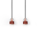 Nedis netwerkkabel | Cat6 | S/FTP (S-STP) | 5 m | Grijs | CCGB85221GY50