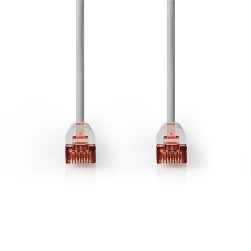Nedis netwerkkabel | Cat6 | S/FTP (S-STP) | 5 m | Grijs | CCGB85221GY50