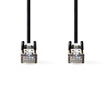Nedis netwerkkabel | Cat5e | SF/UTP (S-FTP) | 3 m | Zwart | CCGP85121BK30