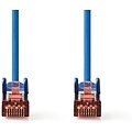 Nedis netwerkkabel | Cat6 | S/FTP (S-STP) | 2 m | Blauw | CCGP85221BU20