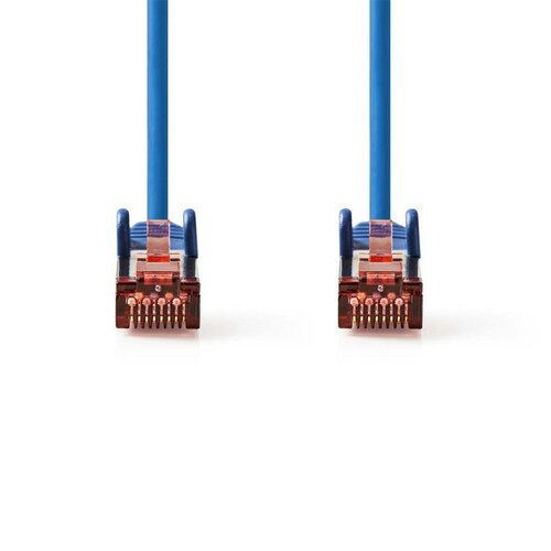 Nedis netwerkkabel | Cat6 | S/FTP (S-STP) | 2 m | Blauw | CCGP85221BU20