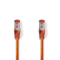 S/FTP Cat 6 Netwerkkabel | 2 m | Oranje