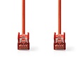 Nedis netwerkkabel | Cat6 | S/FTP (S-STP) | 2 m | Rood | CCGP85221RD20