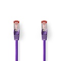 Nedis S/FTP Cat 6 Netwerkkabel | 2 m | Violet