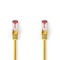 Nedis netwerkkabel | Cat6 | S/FTP (S-STP) | 0,25 m | Geel | CCGP85221YE025