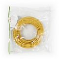 Nedis S/FTP Cat 6 Netwerkkabel | 5 m | Geel