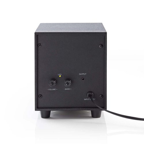 Nedis CSPR10021BK | 2.1 Luidsprekerset | 16W RMS | Zwart