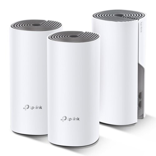 TP-Link Deco E4 (3-pack) | Wifi 5 | Whole Home Mesh Wifi-systeem | Gigabit Ethernet Dual-band (2.4 GHz / 5 GHz)