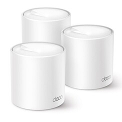 Deco X50 (3-pack) Dual-band (2.4 GHz / 5 GHz) Wi-Fi 6 (802.11ax) Wit Intern