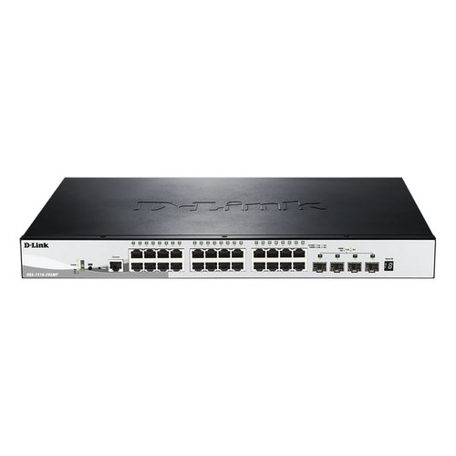 D-LINK D-Link DGS-1510-20/E netwerk-switch Managed L2/L3 Gigabit Ethernet (10/100/1000) 1U Grijs
