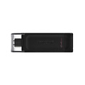Kingston DataTraveler 70 | 64GB USB-C 3.2 Flash Drive | Zwart