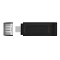 Kingston Technology DataTraveler 70 USB flash drive 64 GB USB Type-C 3.2 Gen 1 (3.1 Gen 1) Zwart