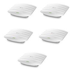 Omada EAP245 Access Point (5 Pack) | Wifi 5 | Power over Ethernet (PoE) | 1750 Mbit/s | Inclusief Plafond- en Muurmontagebeugel
