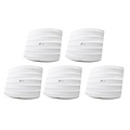 TP-Link Omada EAP245 Access Point (5 Pack) | Wifi 5 | Power over Ethernet (PoE) | 1750 Mbit/s | Inclusief Plafond- en Muurmontagebeugel