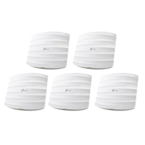 TP-Link Omada EAP245 Access Point (5 Pack) | Wifi 5 | Power over Ethernet (PoE) | 1750 Mbit/s | Inclusief Plafond- en Muurmontagebeugel