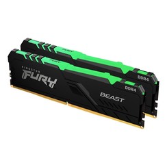 MEM  Fury Beast 16GB DDR4 DIMM 3200MHz / GAMING / RGB