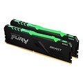 Kingston MEM  Fury Beast 16GB DDR4 DIMM 3200MHz / GAMING / RGB