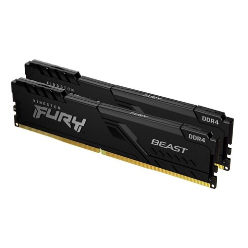 Kingston Fury Beast | 16GB 2x8GB DDR4 | 3600MHz | DIMM | CL17 | Geheugenmodule | RAM
