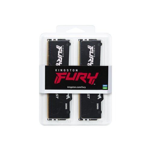 Kingston Technology FURY Beast RGB geheugenmodule 16 GB 2 x 8 GB DDR5 6000 MHz