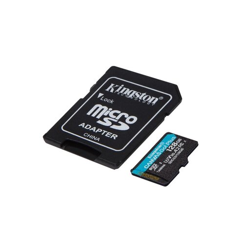 Kingston Canvas Go! Plus | MicroSDXC | 128GB | Class 10 | UHS-I U3