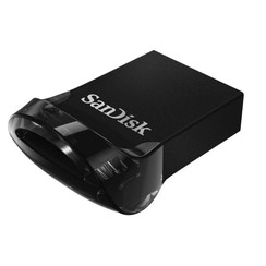 SanDisk Ultra Fit | 64GB USB-A 3.2 Flash Drive | tot 300 MB/s lezen | Zwart