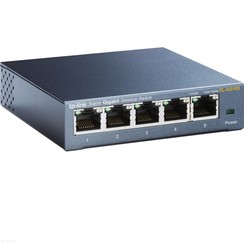 TL-SG105 | Unmanaged Switch | 5 Poorten | Gigabit Ethernet (10/100/1000 Mbps) | Zwart