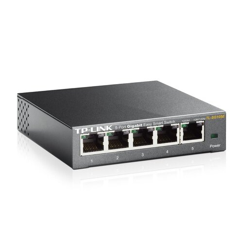 TP-Link TL-SG105E | 5-Poorts Gigabit Easy Smart Switch | Managed