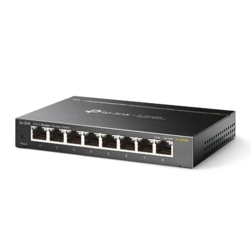 TP-Link TL-SG108S | Unmanaged Switch | 8 Poorten | Gigabit Ethernet (10/100/1000 Mbps) | Desktop