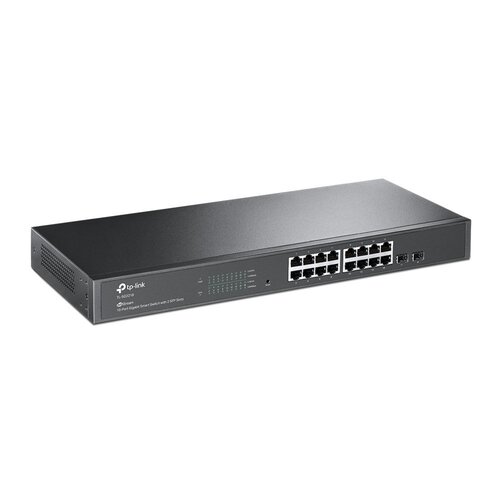 TP-Link TP-LINK TL-SG2218 netwerk-switch Managed L2/L2+ Gigabit Ethernet (10/100/1000) Zwart