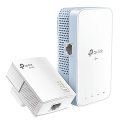 TL-WPA7517 KIT | Powerline Adapter Set | 1000 Mbps | Gigabit Ethernet | Wi-Fi AC750 | Wit | HomePlug AV2