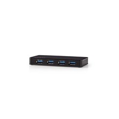 UHUBU3420BK interface hub USB 3.2 Gen 1 (3.1 Gen 1) Micro-B Zwart