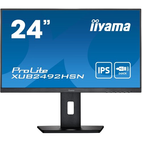 Iiyama iiyama ProLite XUB2492HSN-B5 LED display 61 cm (24") 1920 x 1080 Pixels Full HD Zwart