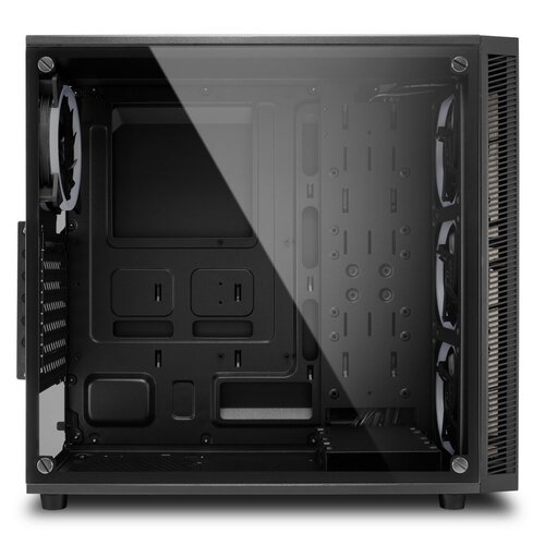 Sharkoon TG4M RGB | Midi Tower Case | Zwart