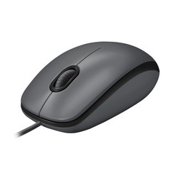 M100 | Bekabelde Muis | Links- en Rechtshandig | USB-A | 1000 DPI | Zwart