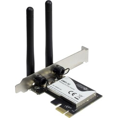 DMG-32 | Interne WLAN-adapter | PCIe x1 | Wi-Fi 5 (802.11ac) | Dual-band 2,4 & 5 GHz | 650 Mbps | 2x 2dBi antennes