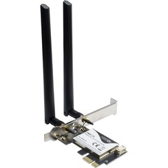 DMG-35 | Wi-Fi 6 & Bluetooth 5.0 PCIe Adapter | 3000 Mbps | Dual-band (2,4 GHz / 5 GHz) | Intel AX200 Chipset | PCIe x1