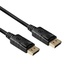 AK4071 DisplayPort kabel 1 m Zwart